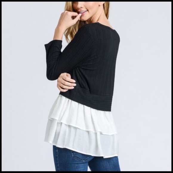 Double Ruffle Top - Picture 3 of 5